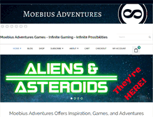Tablet Screenshot of moebiusadventures.com
